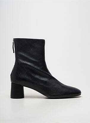Botine/ghete material neted toc de 4 la 6 cm negru PEDRO MIRALLES femeie