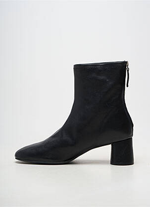 Botine/ghete material neted toc de 4 la 6 cm negru PEDRO MIRALLES femeie