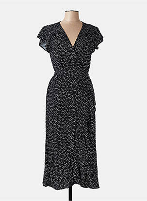 Rochie lungă mâneci scurte mâneci scurte negru YSABEL MORA femeie