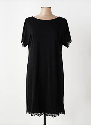 Rochie midi mâneci scurte mâneci scurte negru LINGADORE femeie