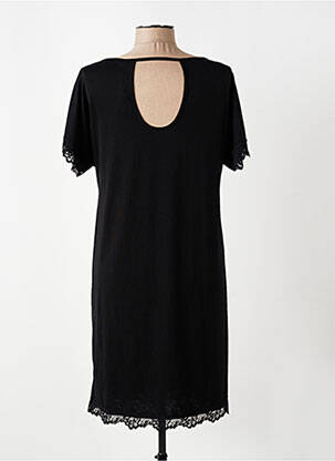 Rochie midi mâneci scurte mâneci scurte negru LINGADORE femeie