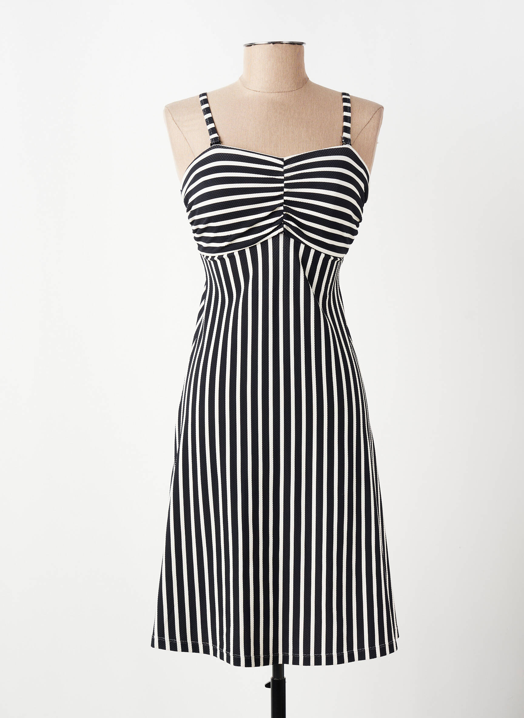 Rochie de plajă croială cambrată albastru LINGADORE femeie