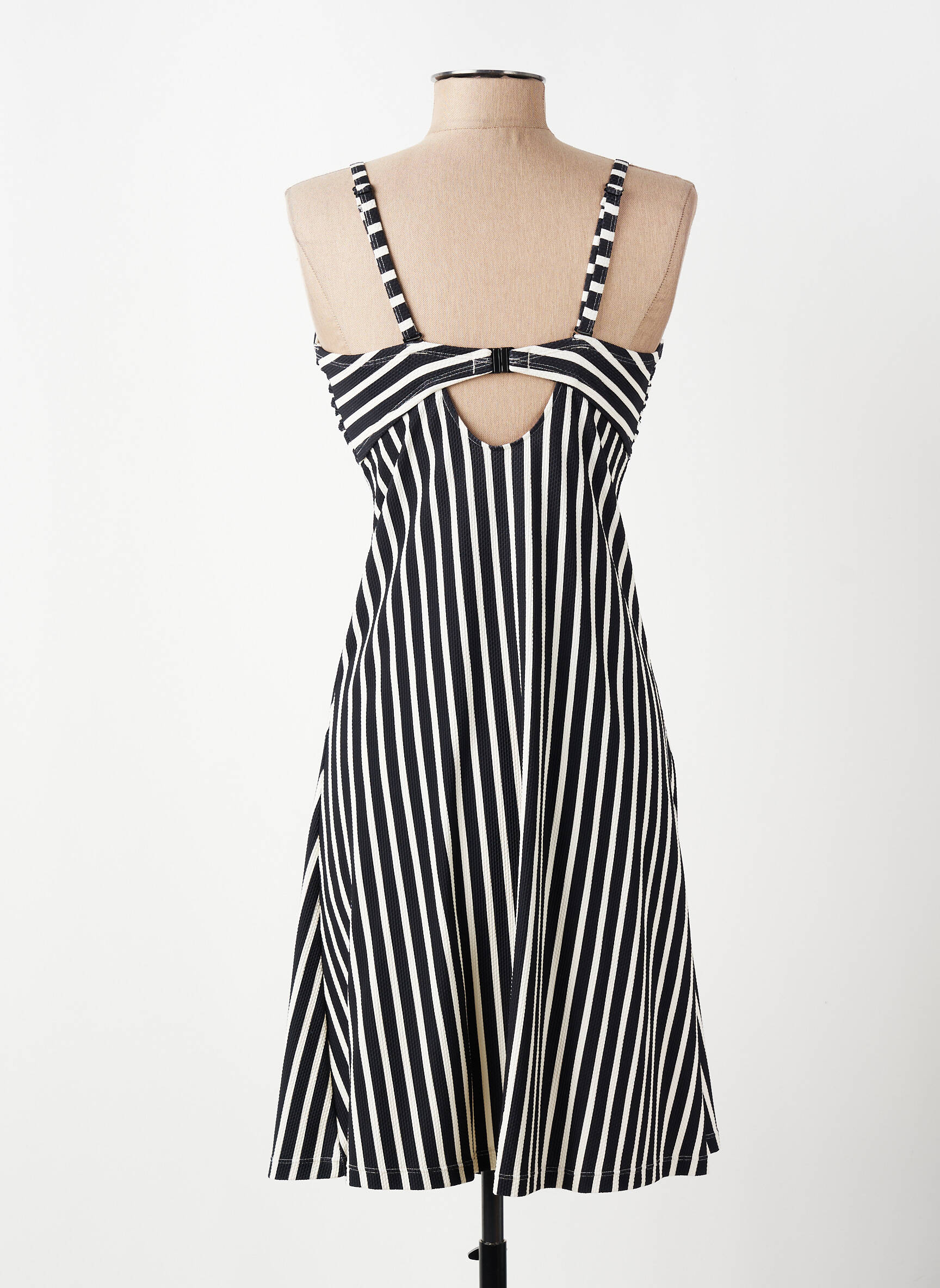 Rochie de plajă croială cambrată albastru LINGADORE femeie