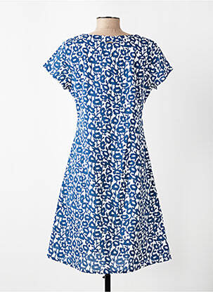 Rochie scurtă mâneci scurte mâneci scurte albastru AGATHE & LOUISE femeie