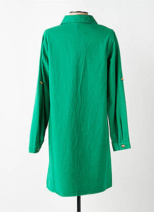 Rochie scurtă mâneci lungi mâneci lungi verde MAELLE femeie