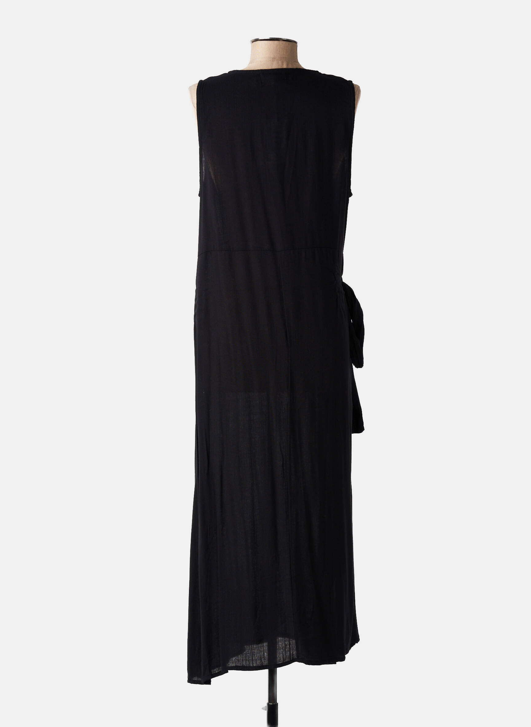 Rochie midi fără mâneci fără mâneci negru JUBYLEE femeie