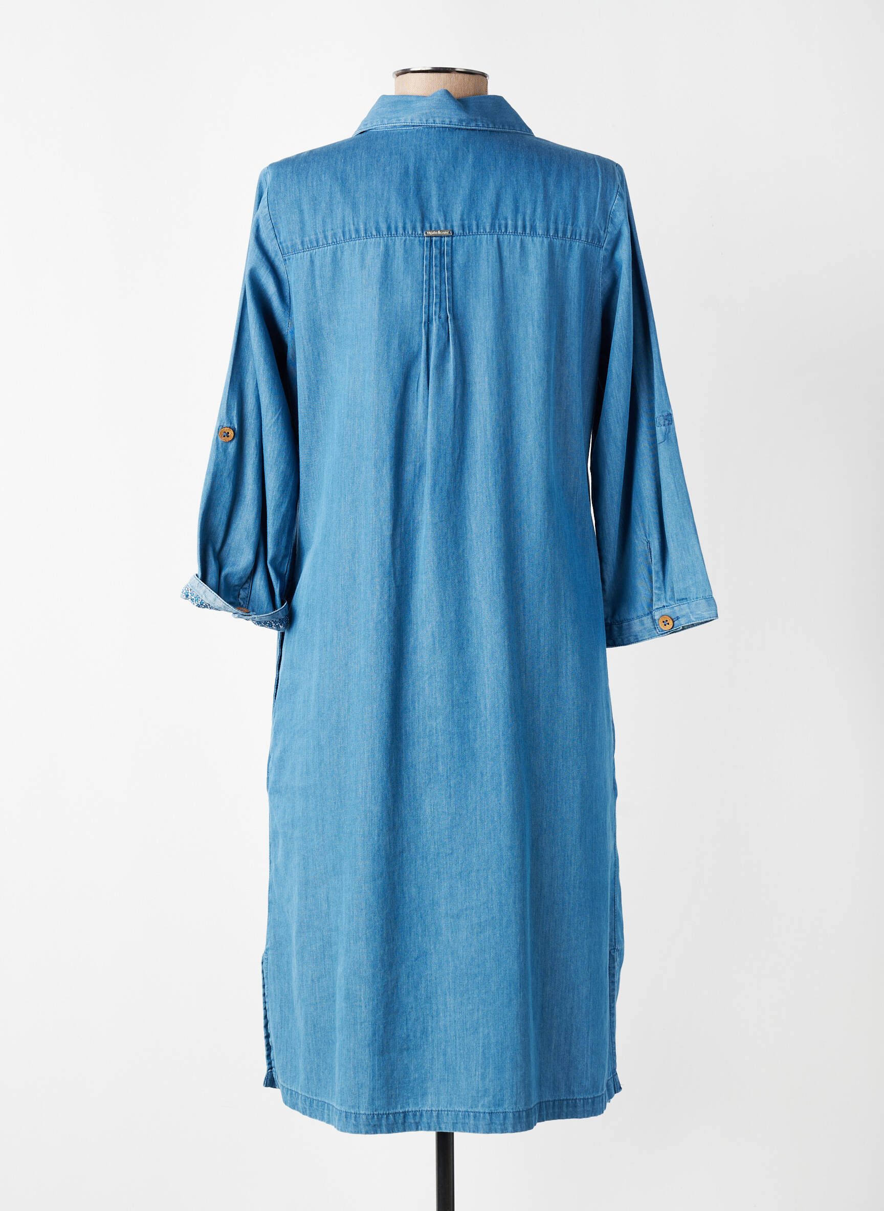 Rochie scurtă mâneci lungi mâneci lungi albastru AGATHE & LOUISE femeie