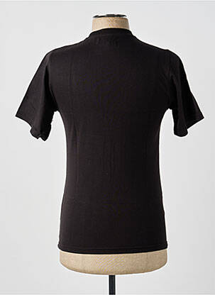 Tricou broderie mâneci scurte negru GWEN & BLACK bărbat