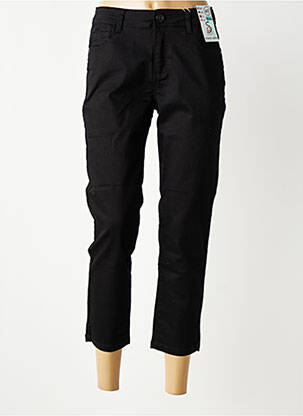 Pantalon trei sferturi elasticitate mărime normală negru S.QUISE femeie