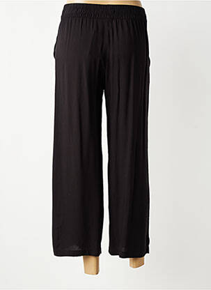 Pantalon 7/8 talie elastică mărime normală negru B.YOUNG femeie