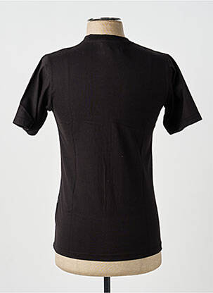 Tricou broderie mâneci scurte negru GWEN & BLACK bărbat