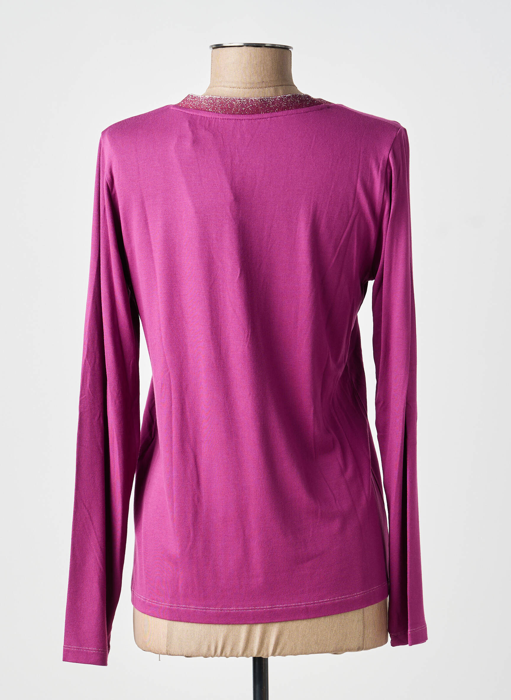 Tricou mâneci lungi mâneci lungi violet KANOPE femeie