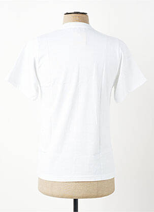 Tricou broderie mâneci scurte alb GWEN & BLACK bărbat