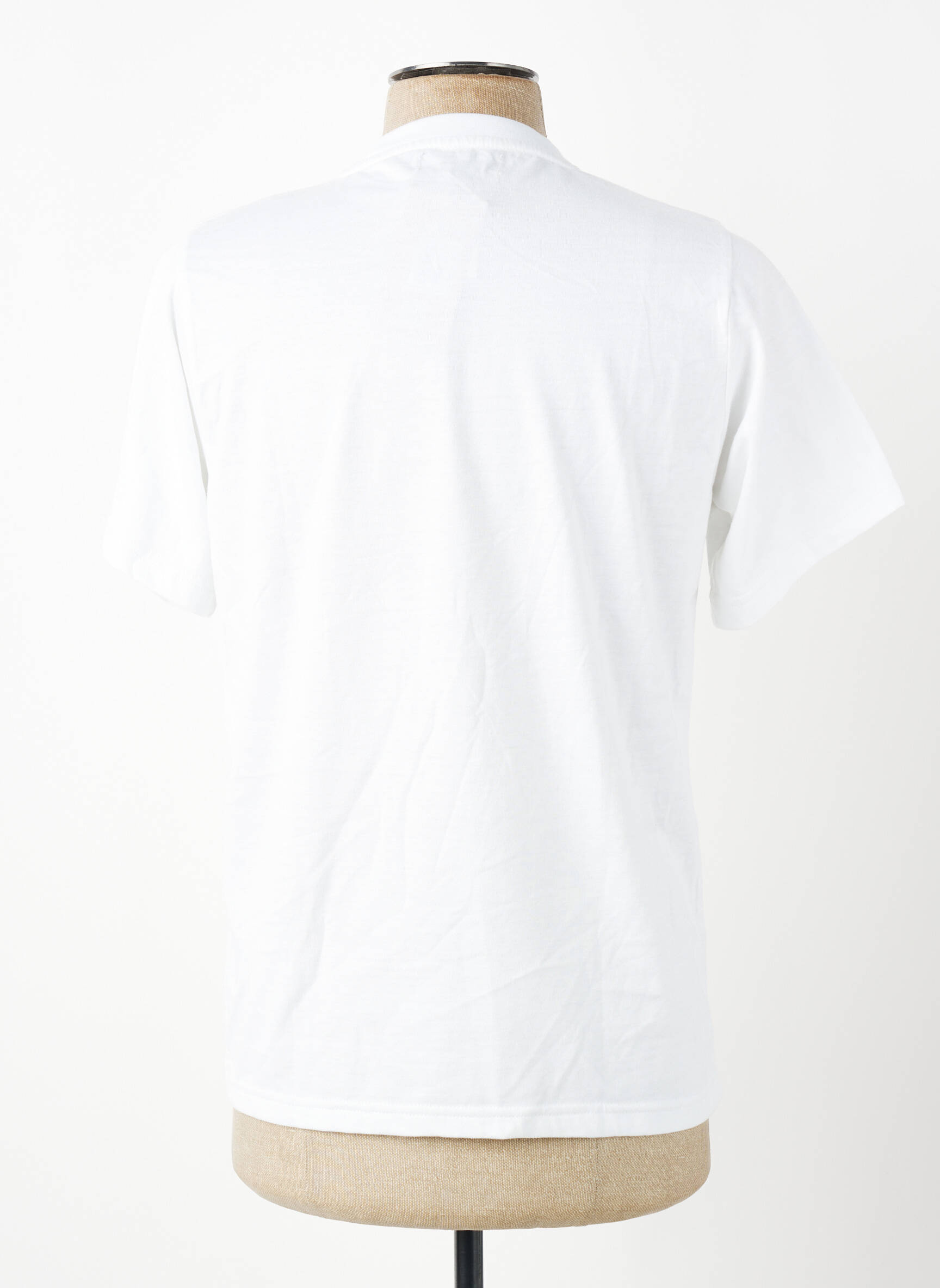 Tricou broderie mâneci scurte alb GWEN & BLACK bărbat