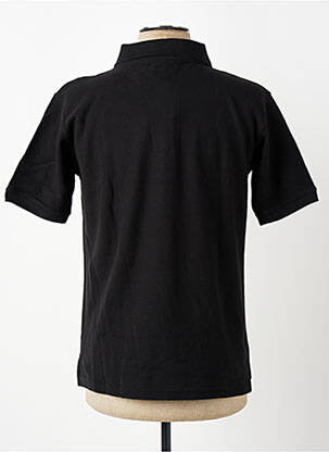Polo croială dreaptă mâneci scurte negru GWEN & BLACK bărbat