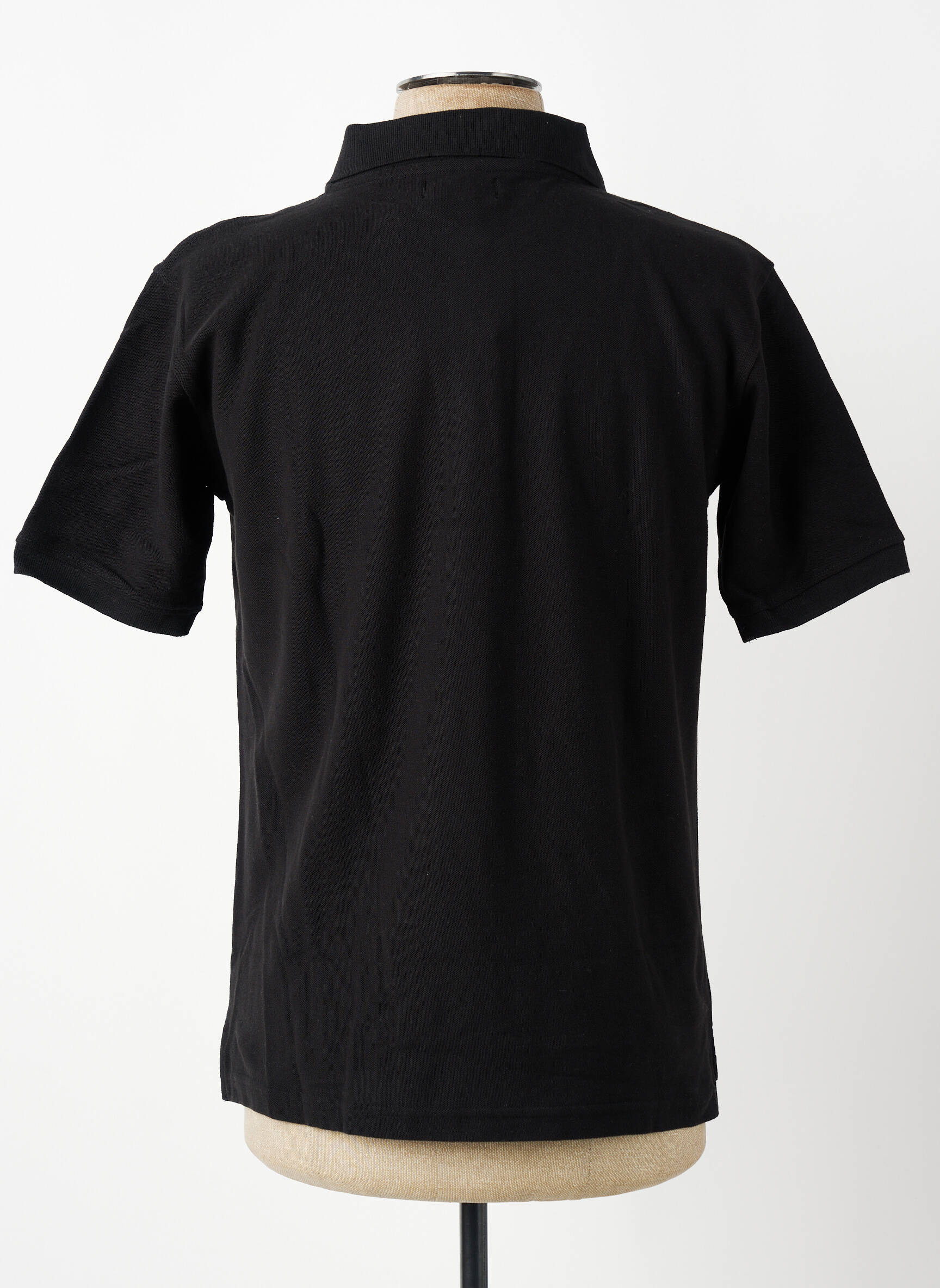 Polo croială dreaptă mâneci scurte negru GWEN & BLACK bărbat