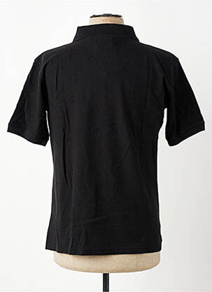 Polo croială dreaptă mâneci scurte negru GWEN & BLACK bărbat