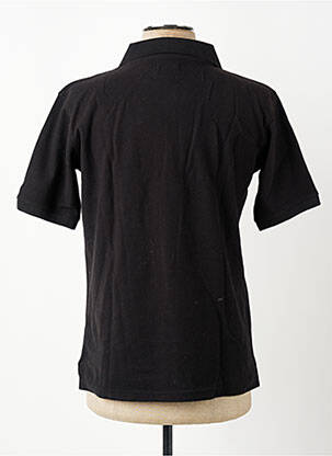 Polo croială dreaptă mâneci scurte negru GWEN & BLACK bărbat