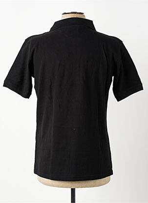 Polo croială dreaptă mâneci scurte negru GWEN & BLACK bărbat