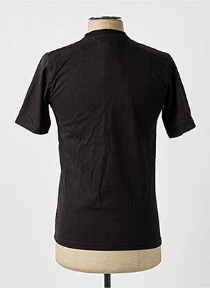 Tricou broderie mâneci scurte negru GWEN & BLACK bărbat