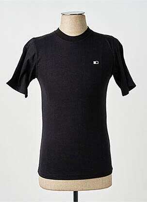Tricou broderie mâneci scurte negru GWEN & BLACK bărbat
