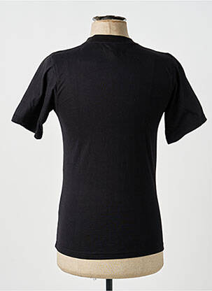 Tricou broderie mâneci scurte negru GWEN & BLACK bărbat