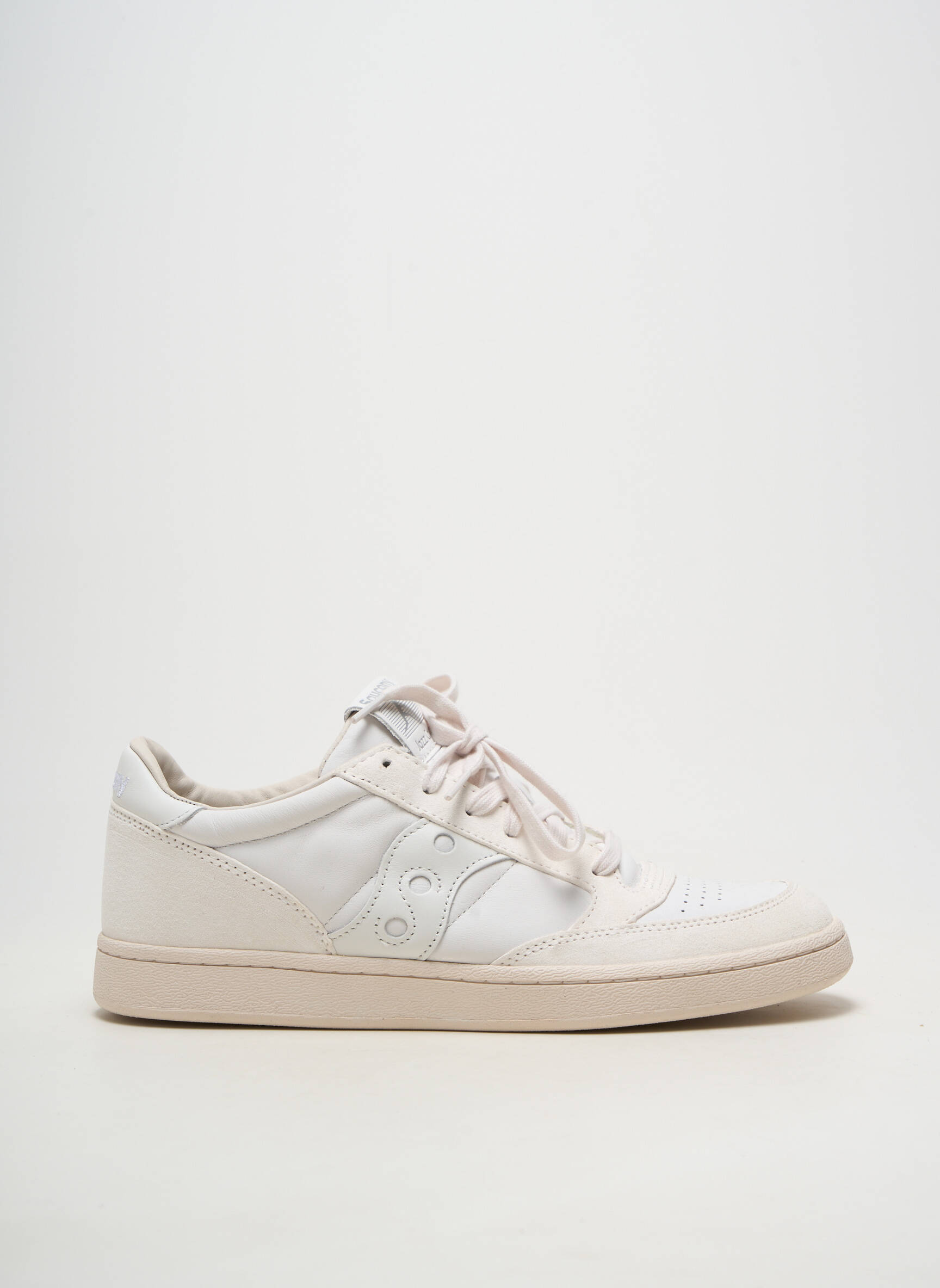 Adidași material neted vârf rotund alb SAUCONY bărbat