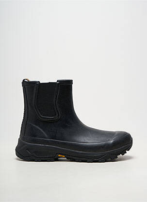 Botine/ghete material neted vârf rotund negru K. WAY bărbat