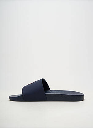 Mulete/saboți material neted vârf deschis albastru RALPH LAUREN bărbat