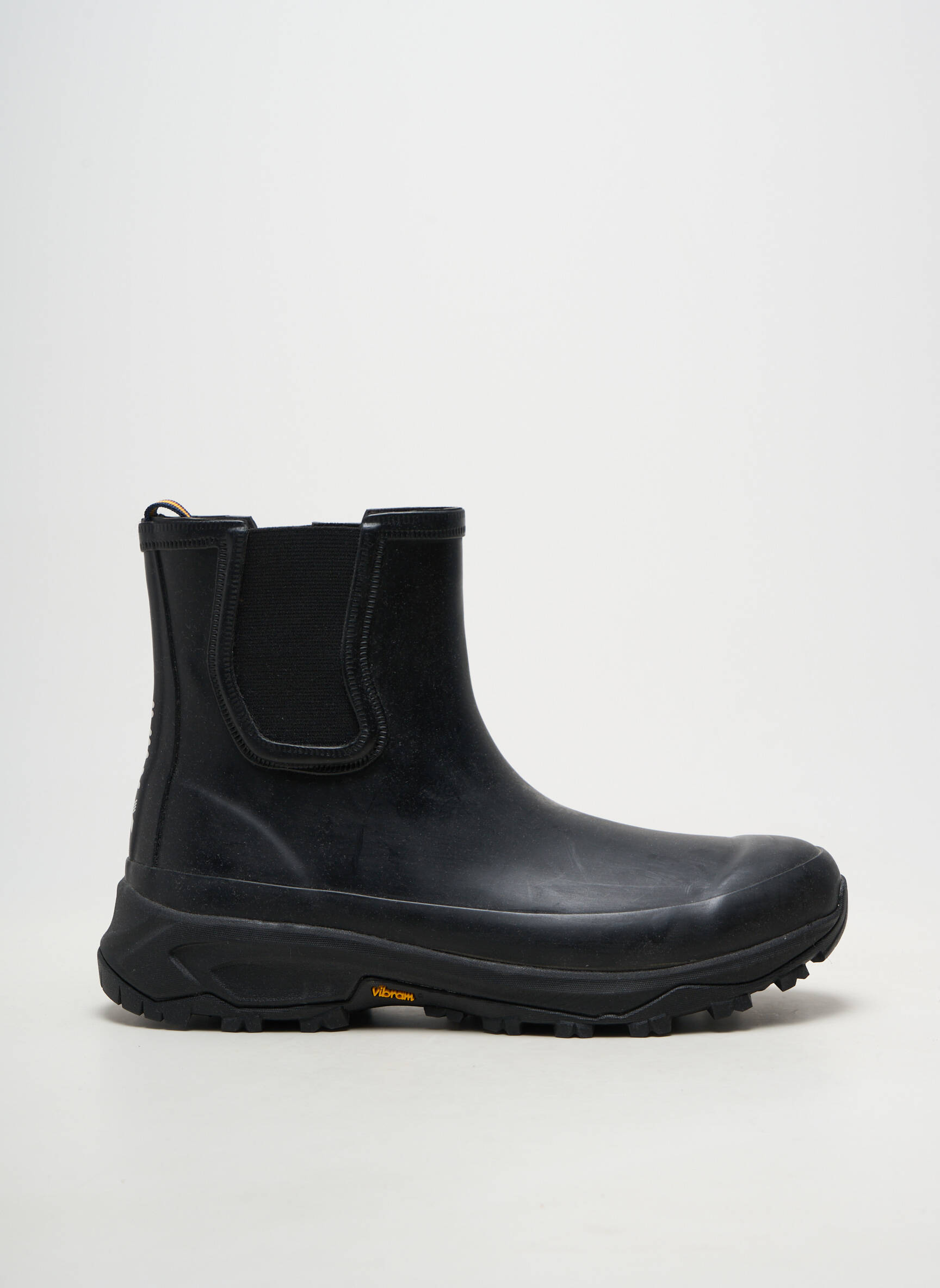 Botine/ghete material neted vârf rotund negru K. WAY bărbat