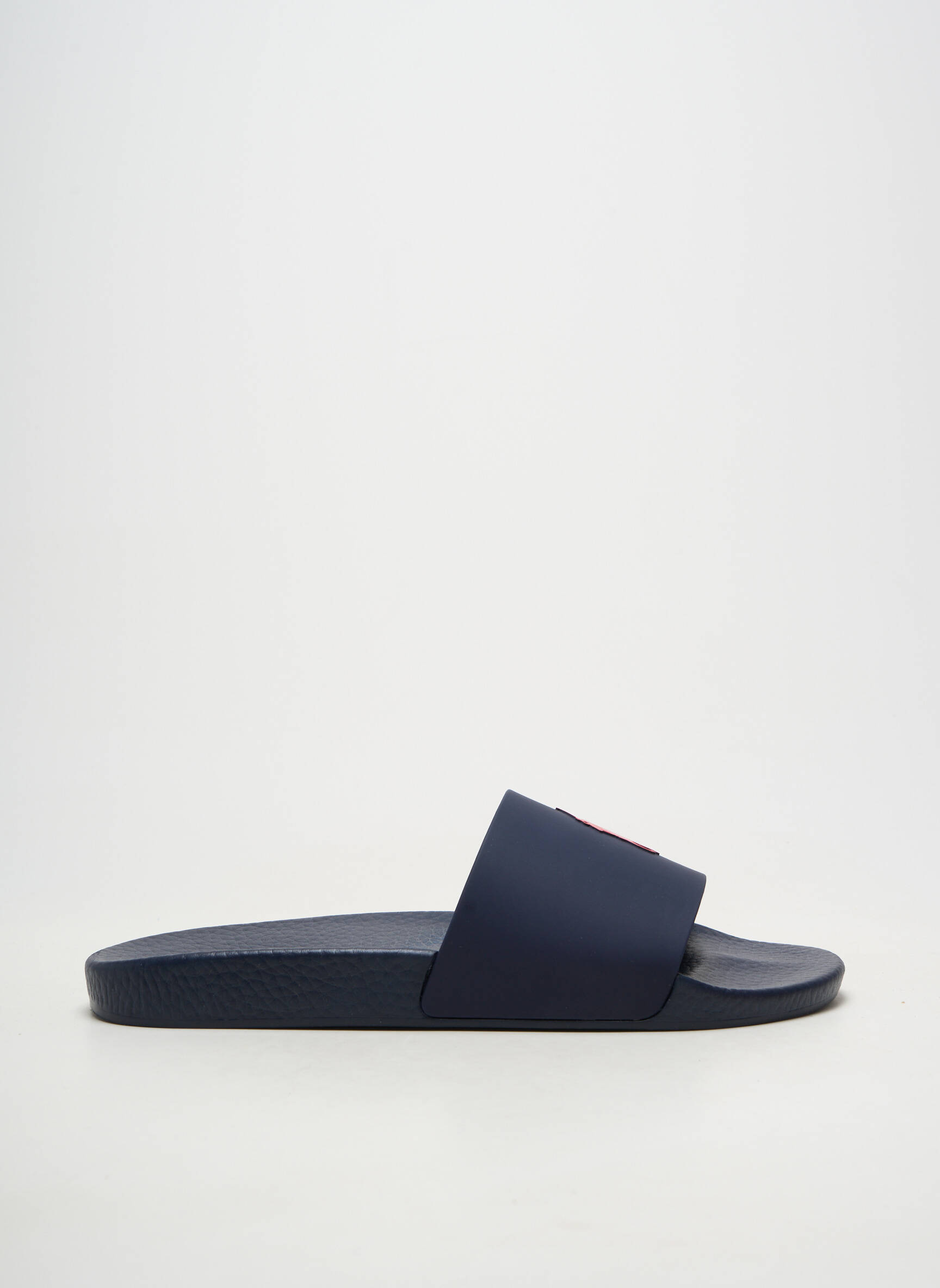Mulete/saboți material neted vârf deschis albastru RALPH LAUREN bărbat