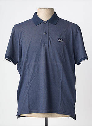Polo elasticitate mâneci scurte albastru CP COMPANY bărbat