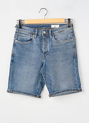 Bermudă țesătură denim mărime normală albastru SELECTED bărbat