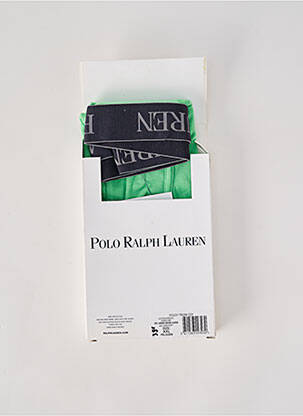 Boxer țesătură jersey verde RALPH LAUREN bărbat