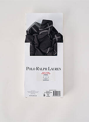 Boxer țesătură jersey negru RALPH LAUREN bărbat