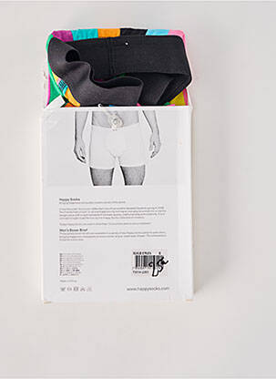 Boxer imprimeu dungi albastru HAPPY SOCKS bărbat