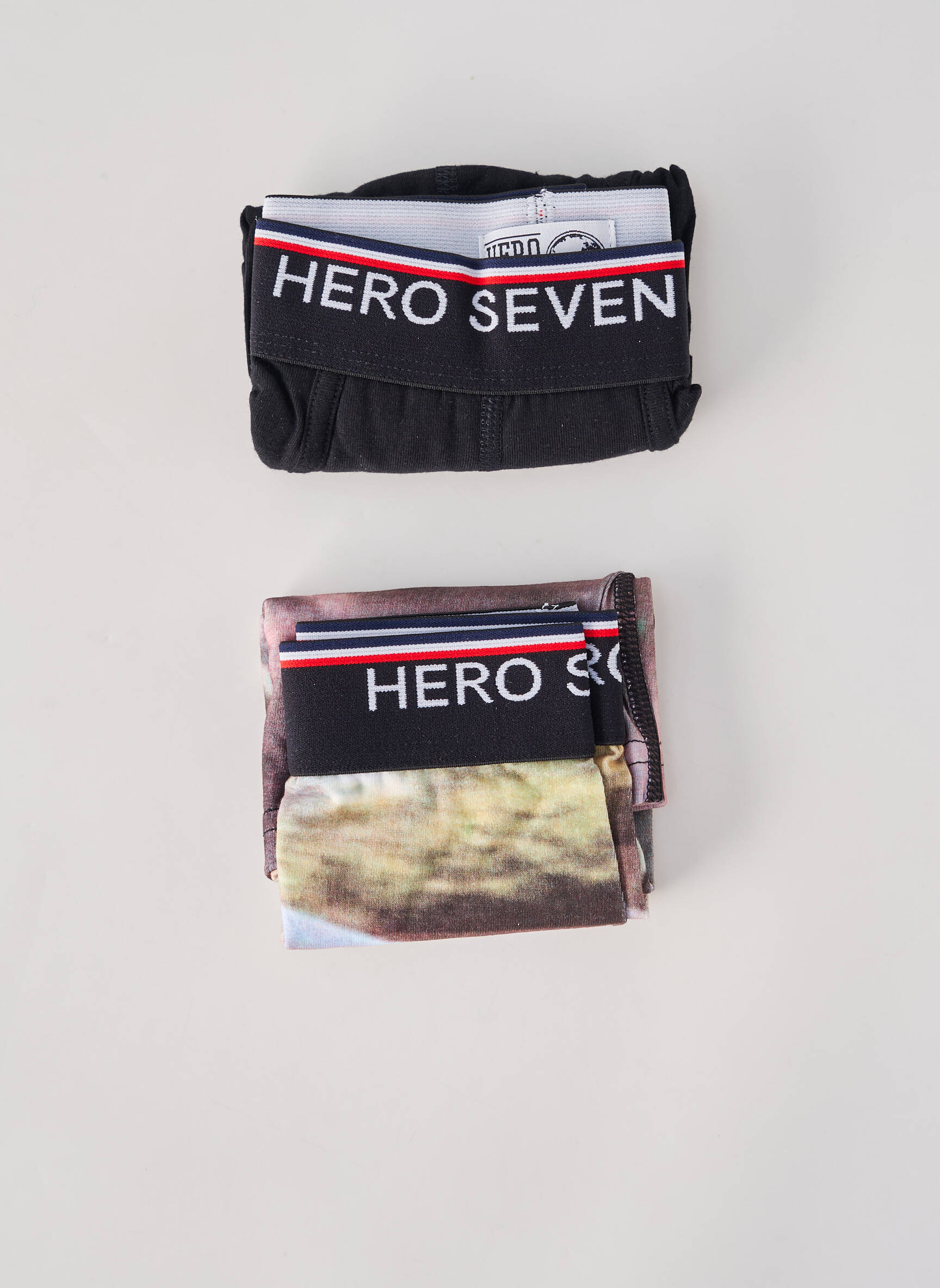 Boxer țesătură jersey negru HERO SEVEN bărbat