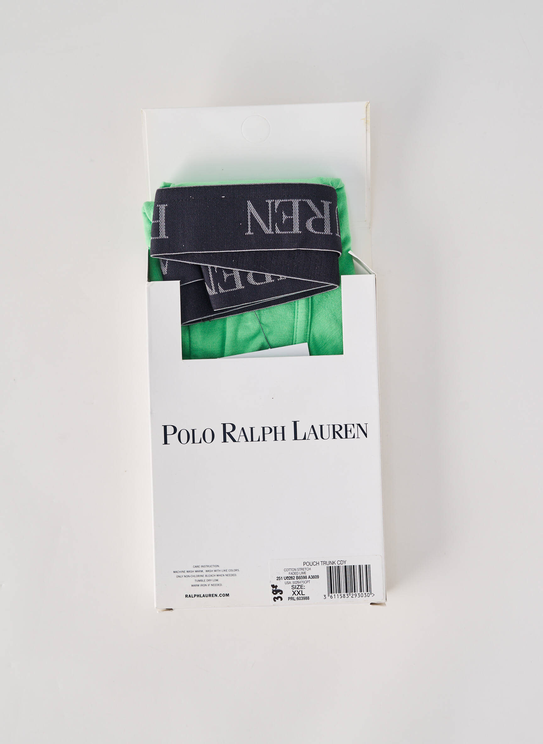 Boxer țesătură jersey verde RALPH LAUREN bărbat