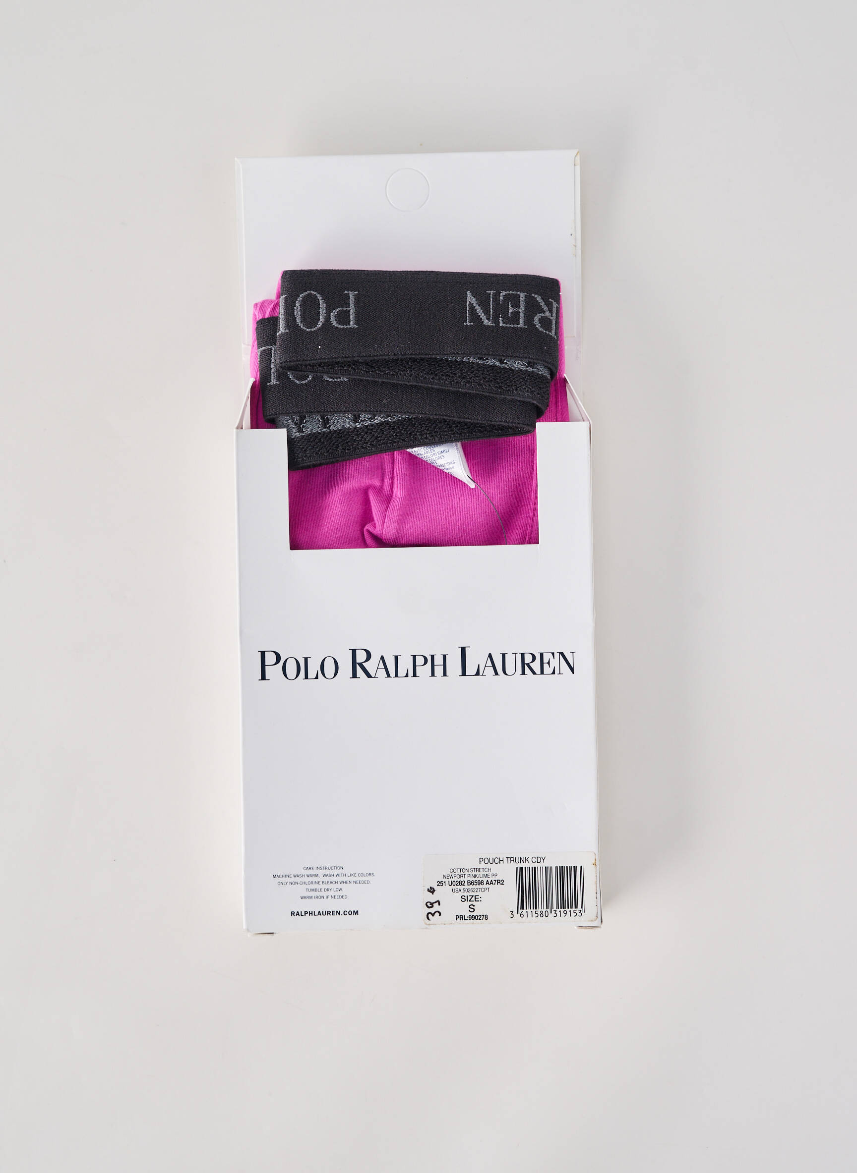 Boxer țesătură jersey roz RALPH LAUREN bărbat