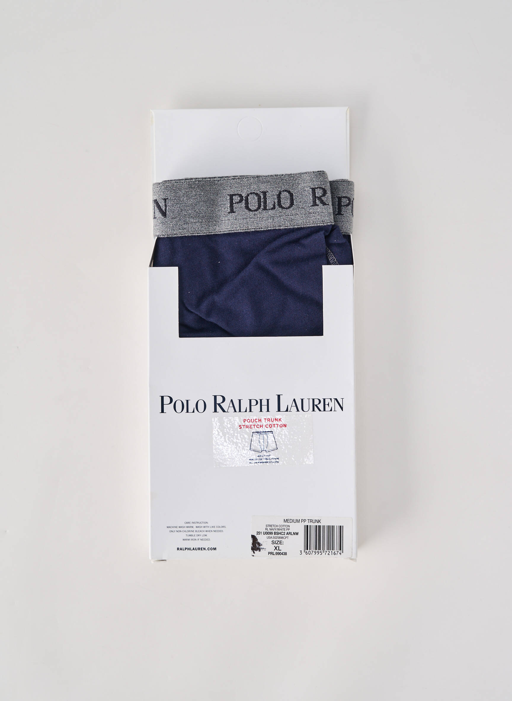 Boxer țesătură jersey albastru RALPH LAUREN bărbat