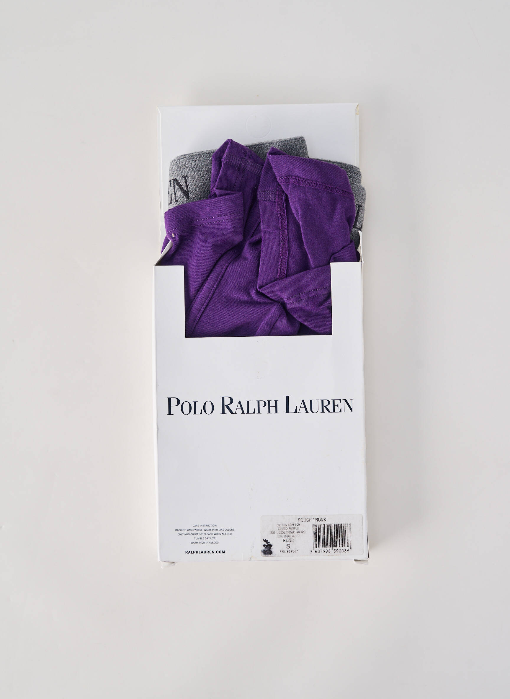 Boxer țesătură jersey violet RALPH LAUREN bărbat
