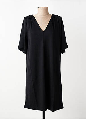 Rochie scurtă mâneci scurte mâneci scurte negru LOLA ESPELETA femeie