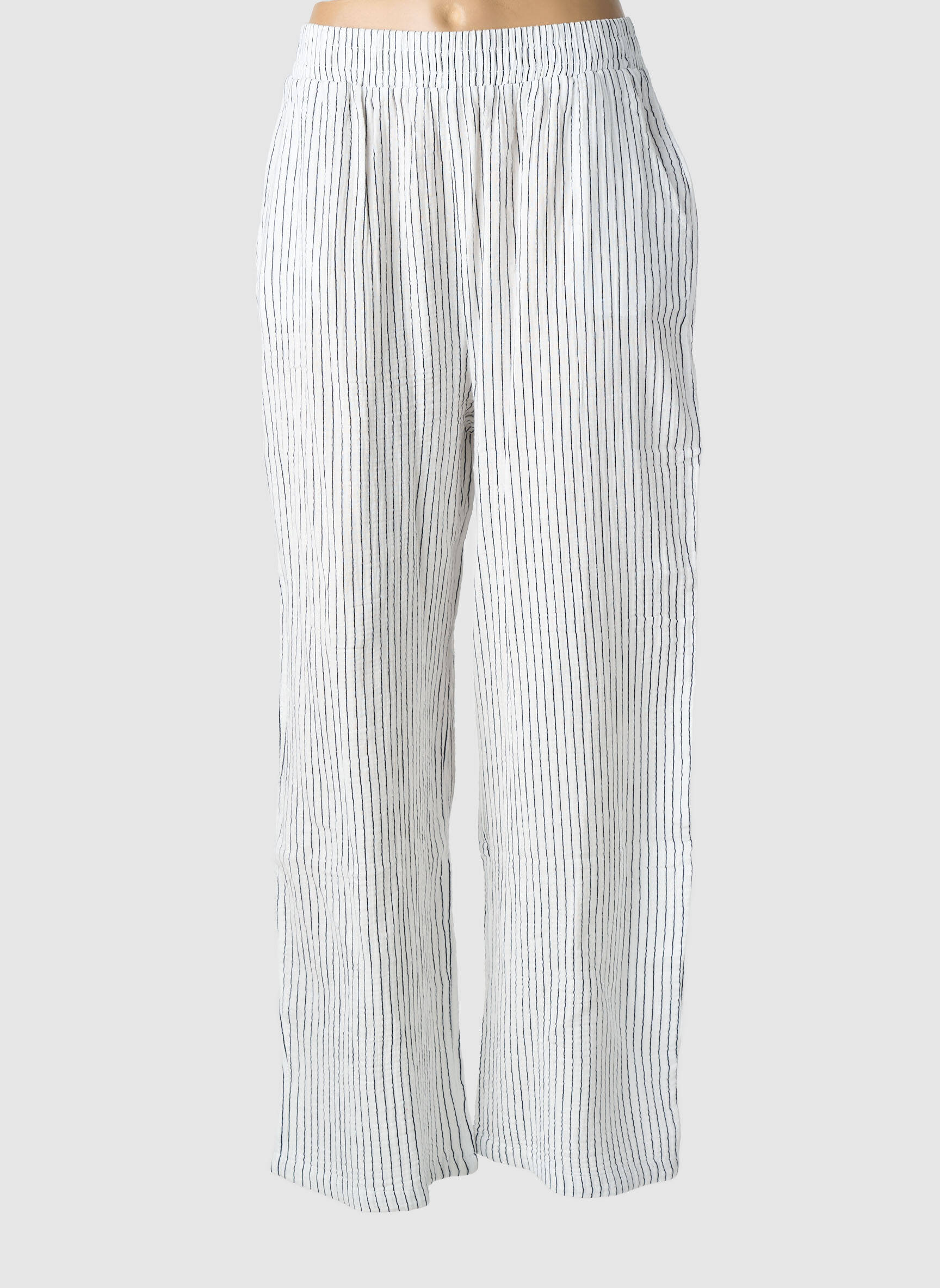 Pantalon drept elasticitate mărime normală albastru MOLLY BRACKEN femeie