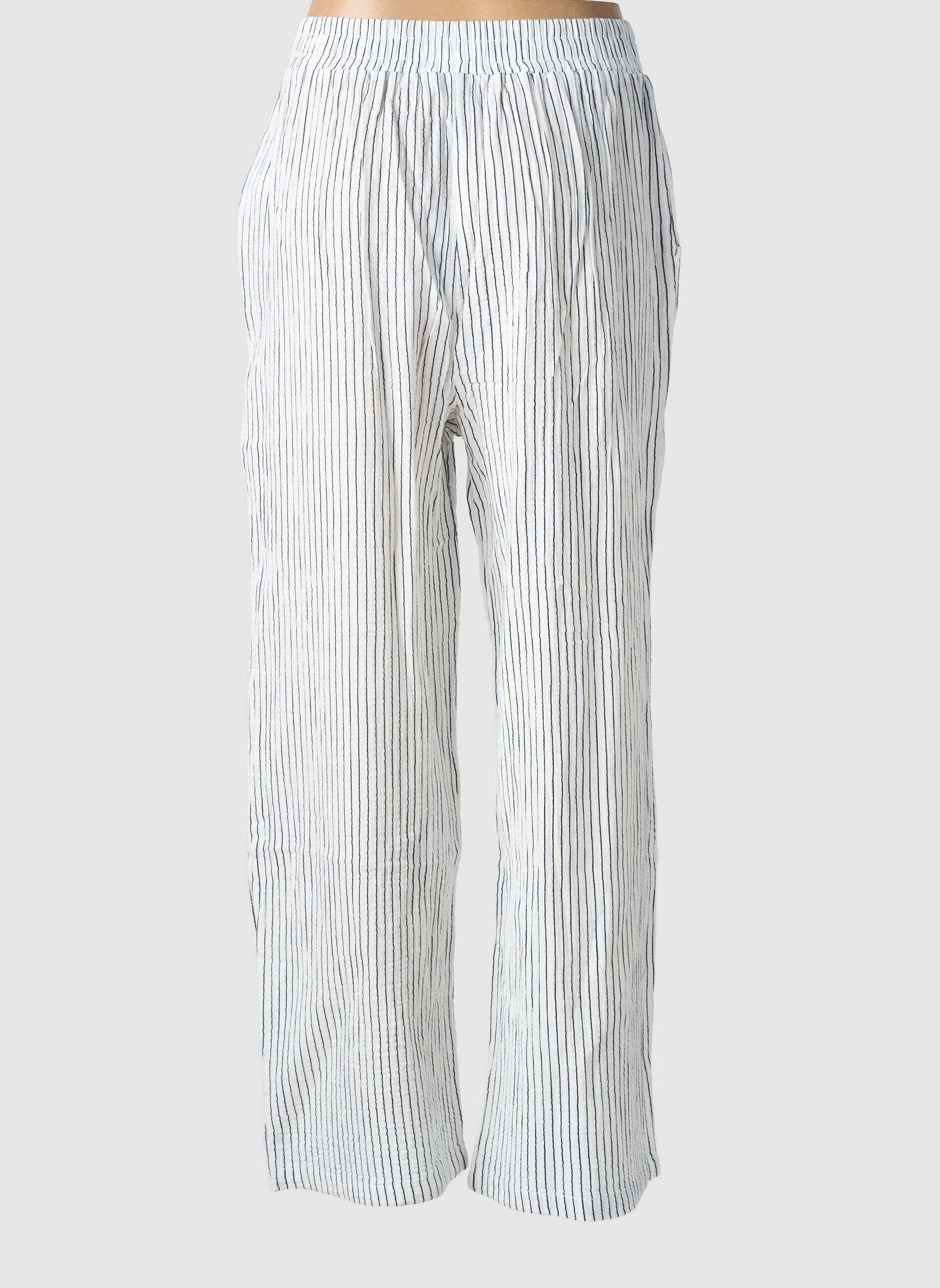 Pantalon drept elasticitate mărime normală albastru MOLLY BRACKEN femeie