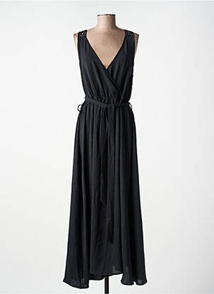Rochie lungă fără mâneci fără mâneci negru MOLLY BRACKEN femeie