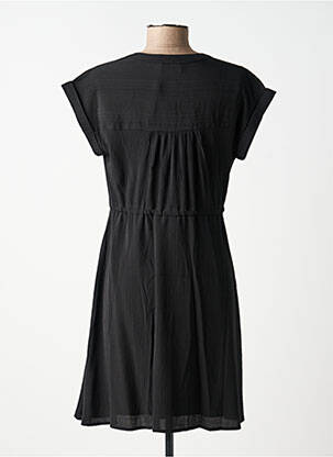Rochie midi croială fluidă mâneci scurte negru MOLLY BRACKEN femeie