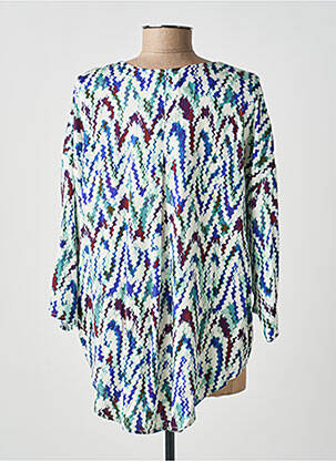 Bluză țesătură poplin mâneci lungi verde MOLLY BRACKEN femeie
