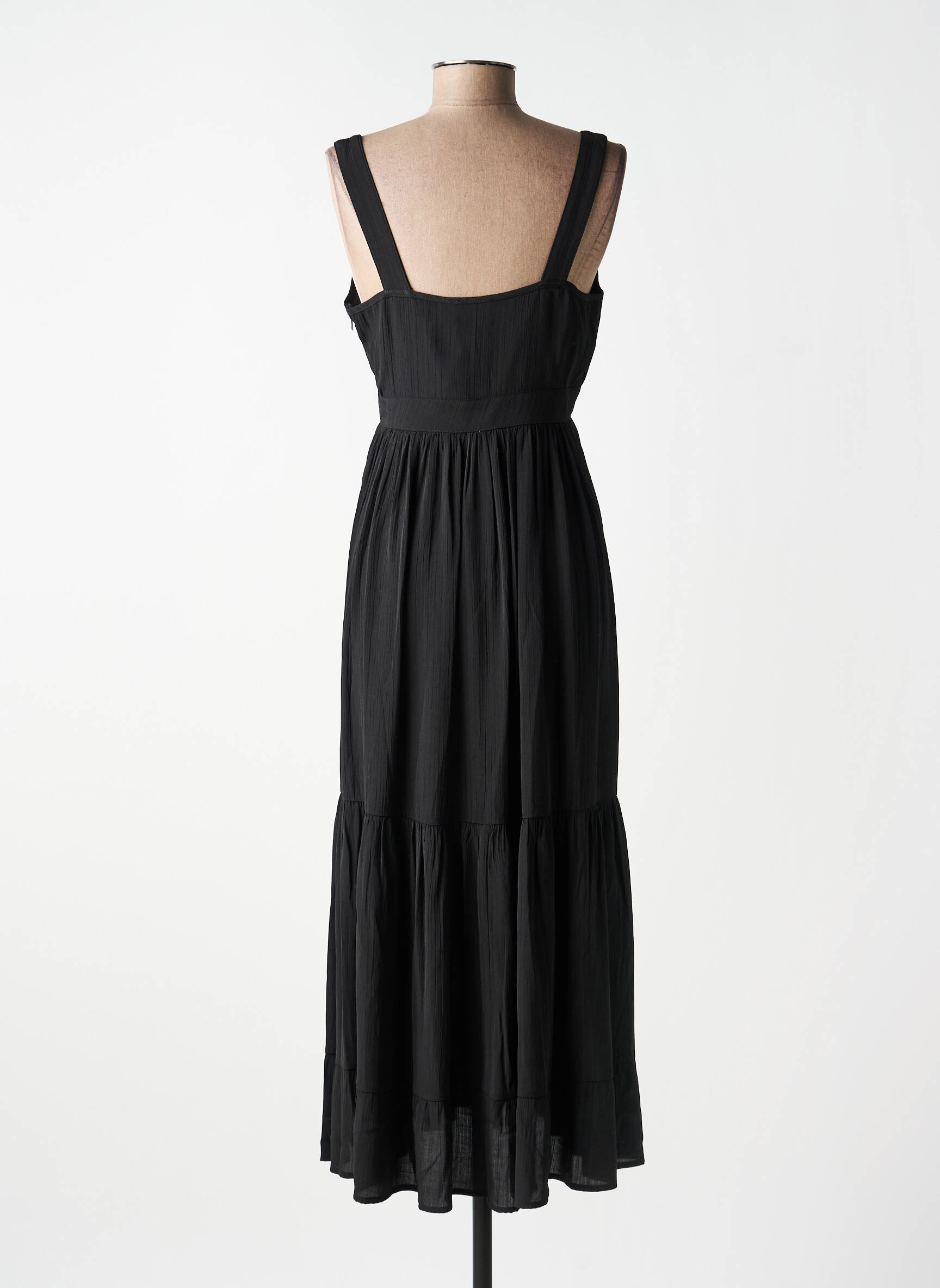 Rochie lungă fără mâneci fără mâneci negru MOLLY BRACKEN femeie