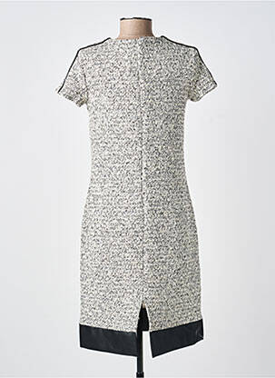 Rochie midi mâneci scurte mâneci scurte argintiu MERI & ESCA femeie