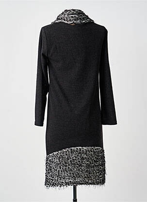 Rochie midi mâneci lungi mâneci lungi negru MERI & ESCA femeie